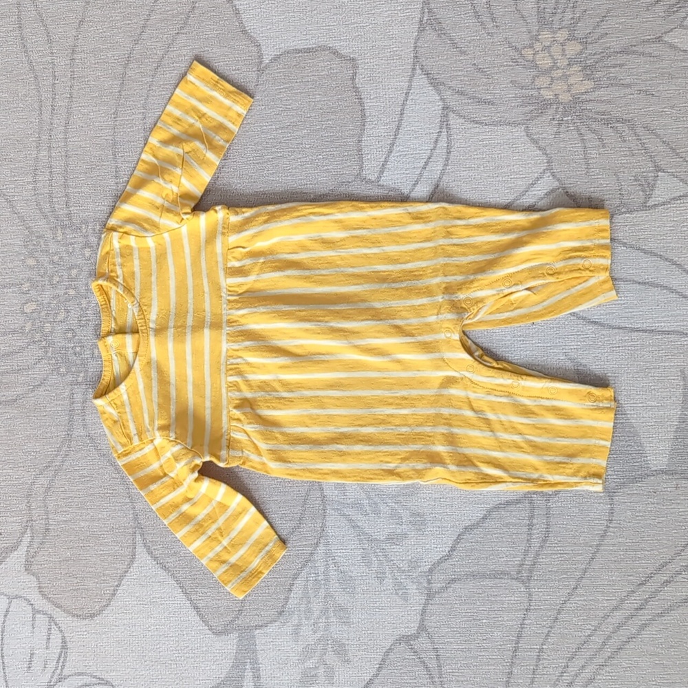 Primary Long Sleeve Explorer Romper - Size 3-6 Months